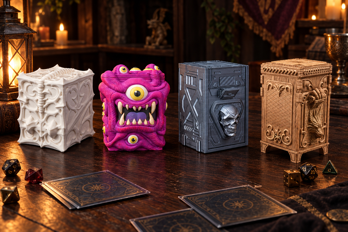 3D Printed TCG Deck Boxes