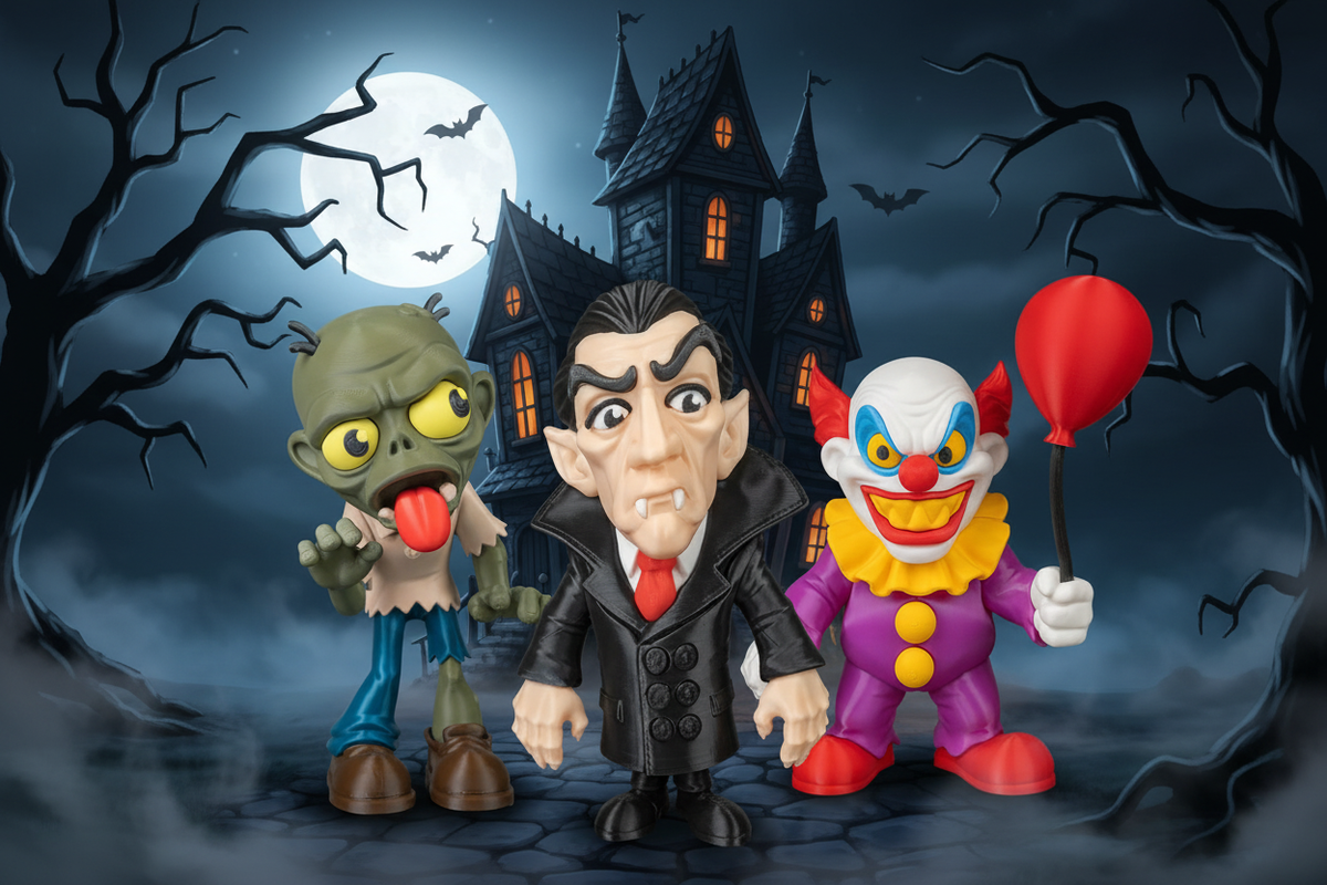 Vampire, Zombie & Clown – Haunted House