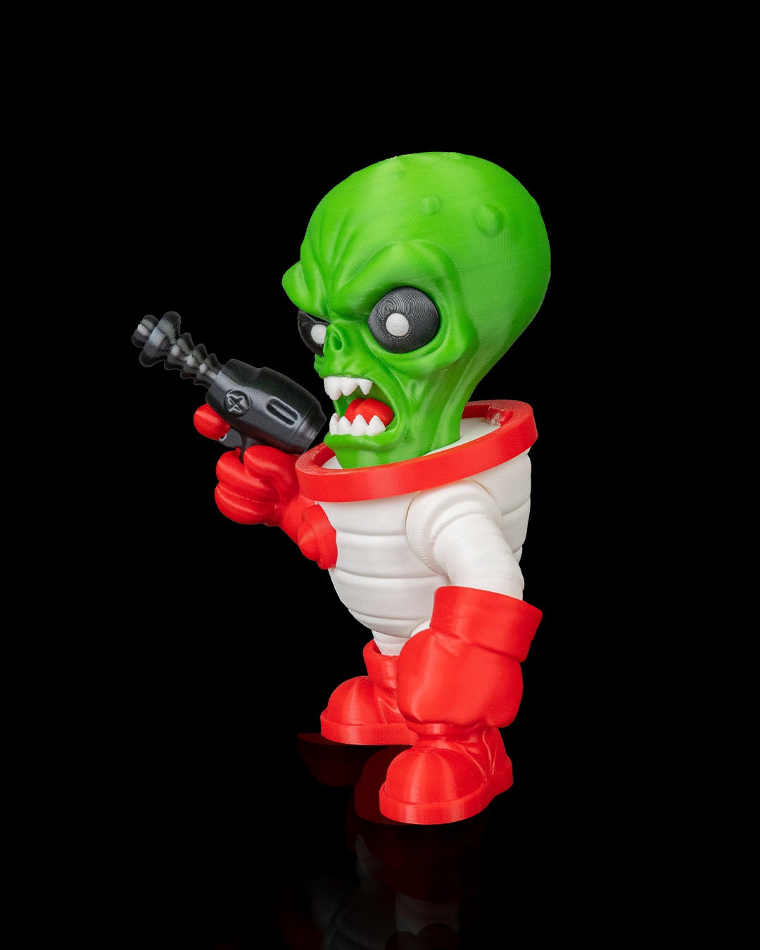 Space Alien Ranger – 3D Printed Sci-Fi Character Figure (7 in.)