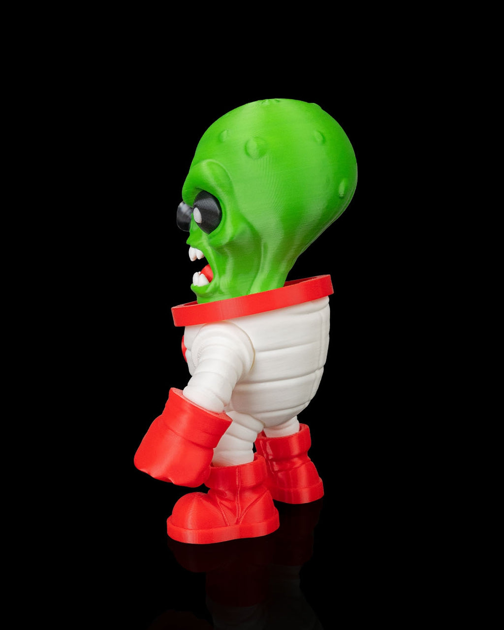 Space Alien Ranger – 3D Printed Sci-Fi Character Figure (7 in.)