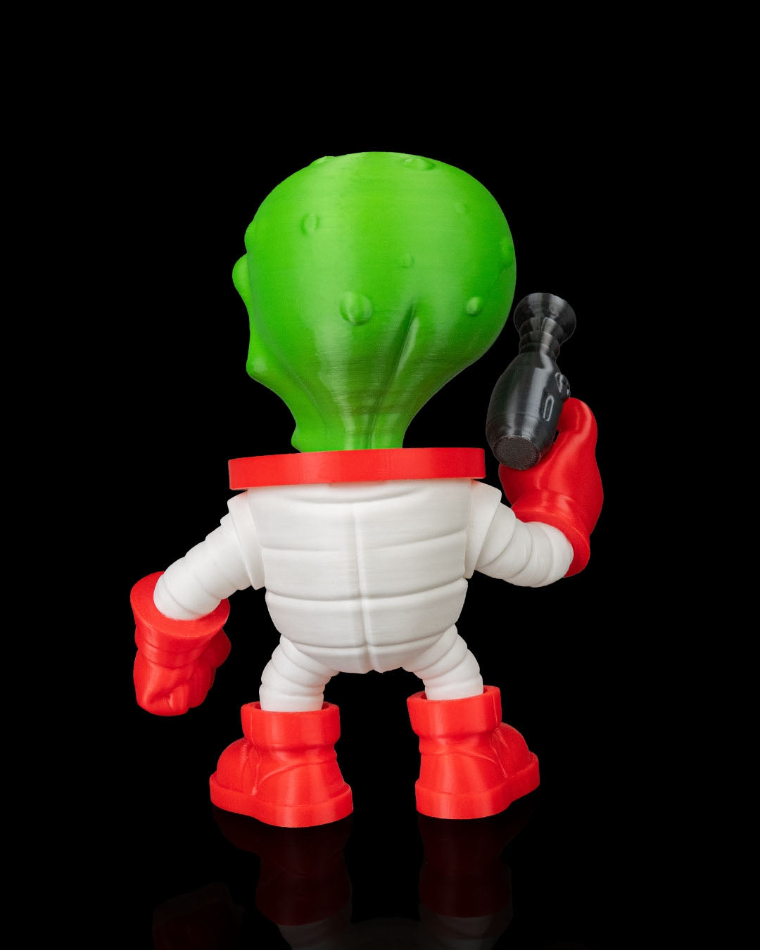 Space Alien Ranger – 3D Printed Sci-Fi Character Figure (7 in.)