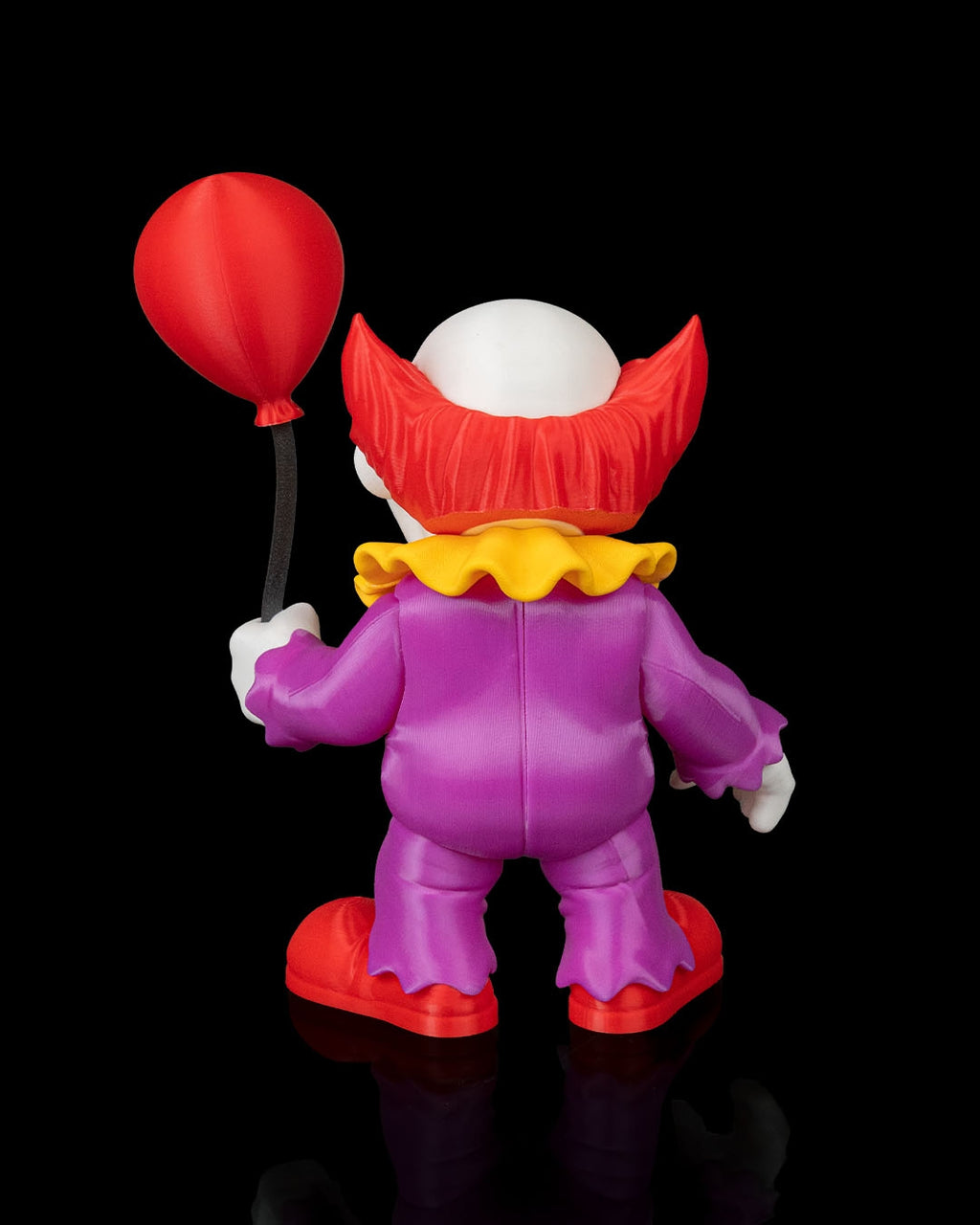 Grimsworth the Clown – 3D Printed Horror Clown Figure (7 in.)