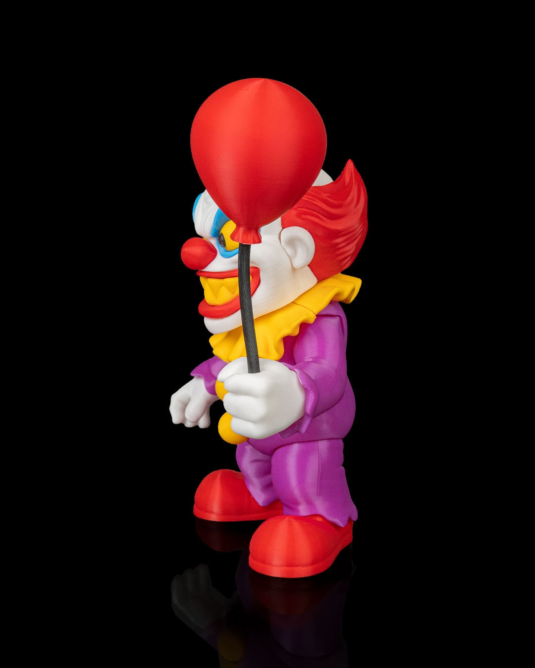 Grimsworth the Clown – 3D Printed Horror Clown Figure (7 in.)