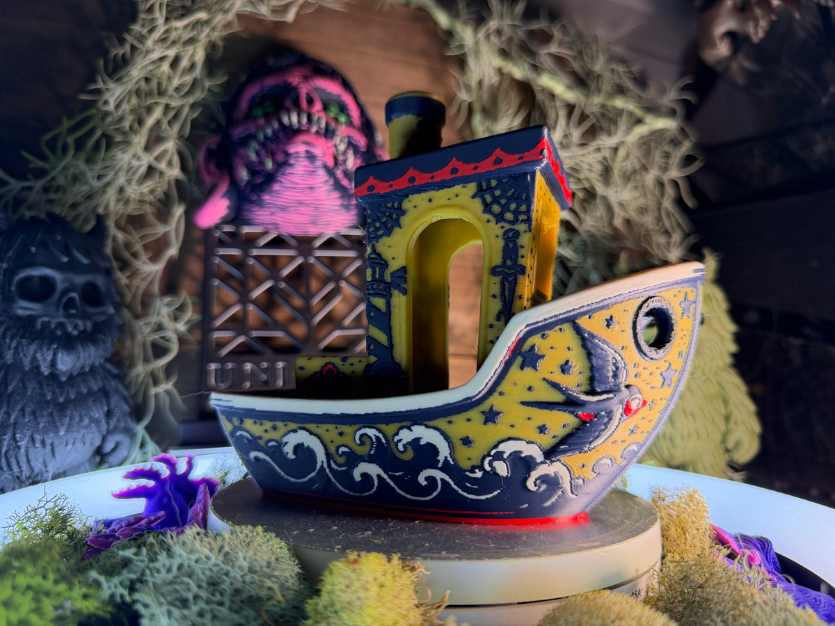 The InkTide Vessel - Unicorn Graveyard Decor
