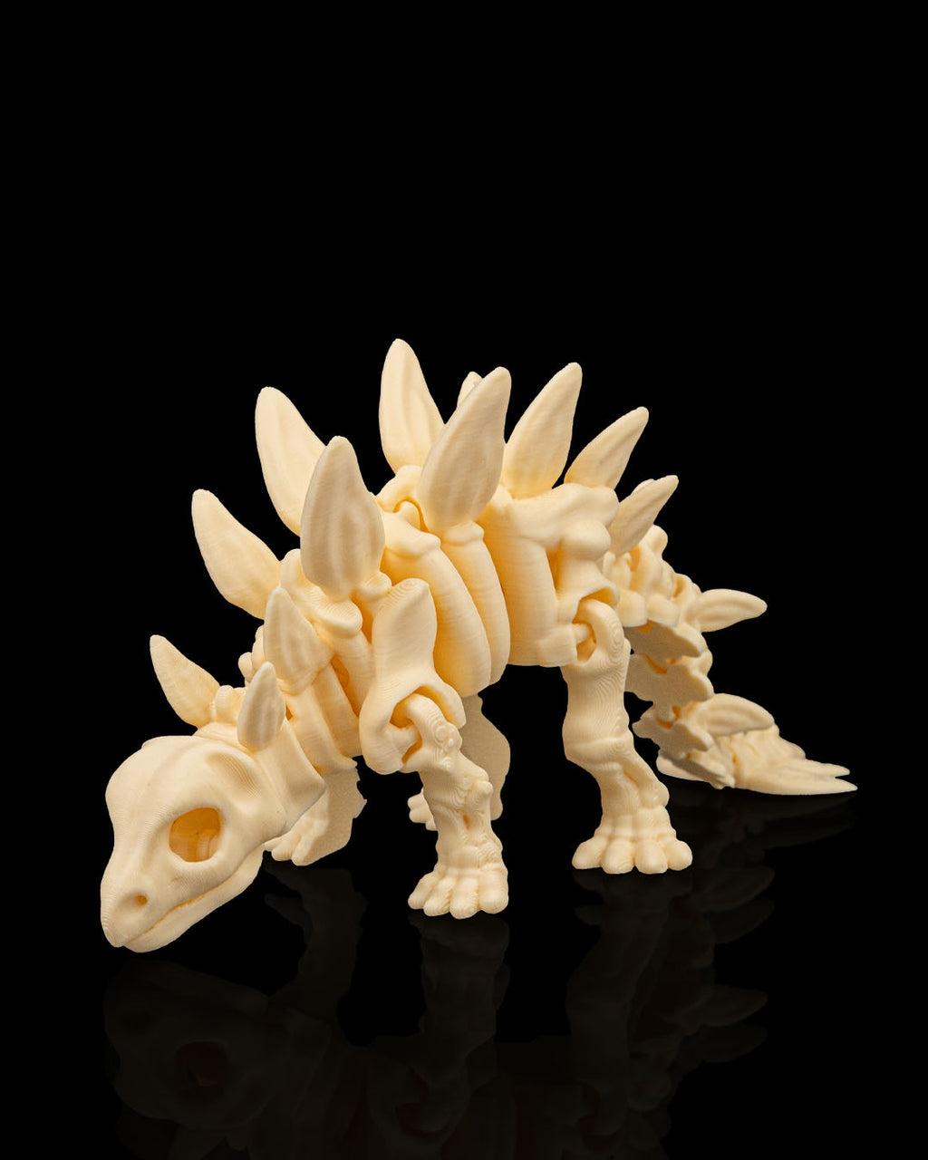 Flexi Skeleton Stegosaurus – 3D Printed Articulated Dinosaur