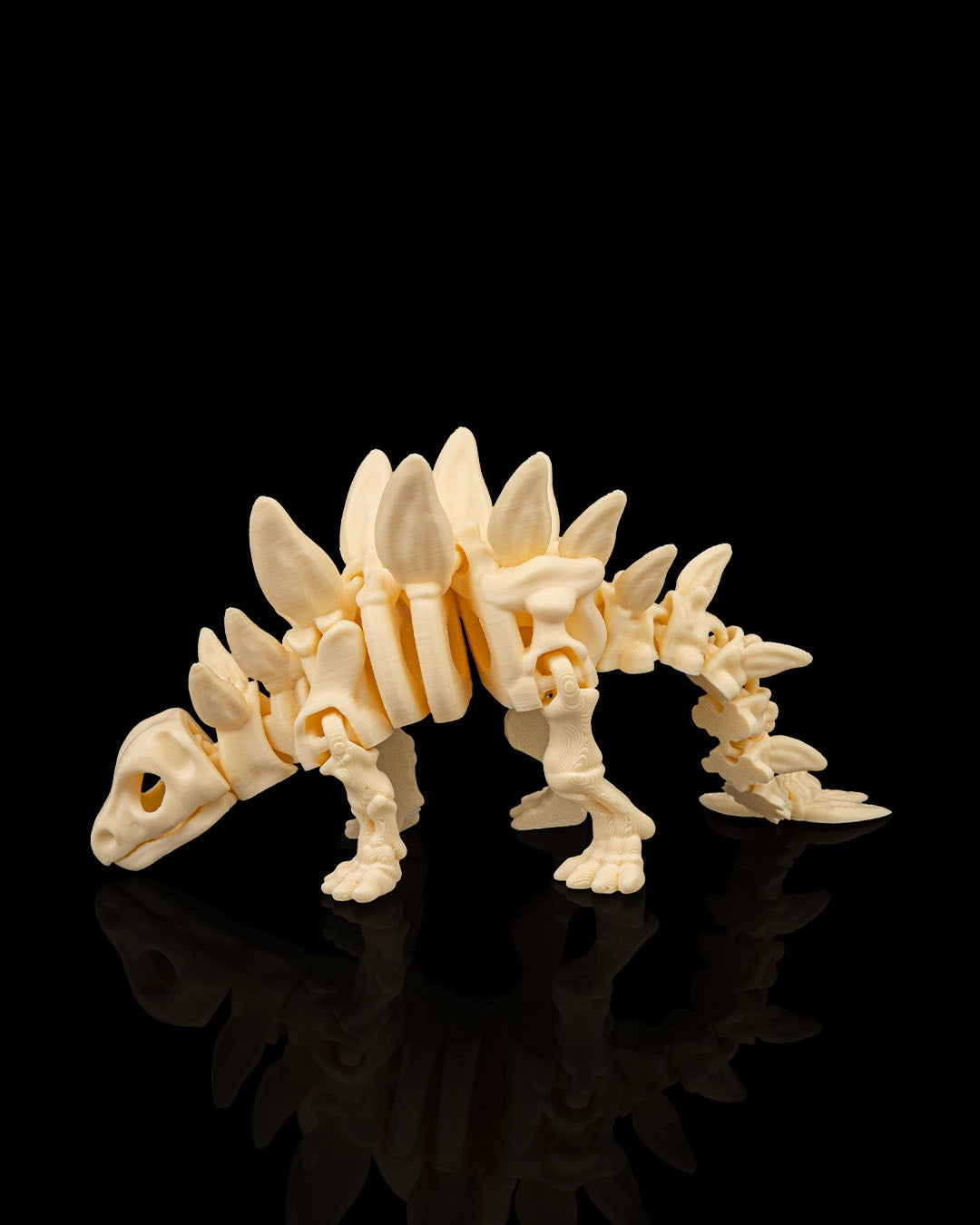 Flexi Skeleton Stegosaurus – 3D Printed Articulated Dinosaur