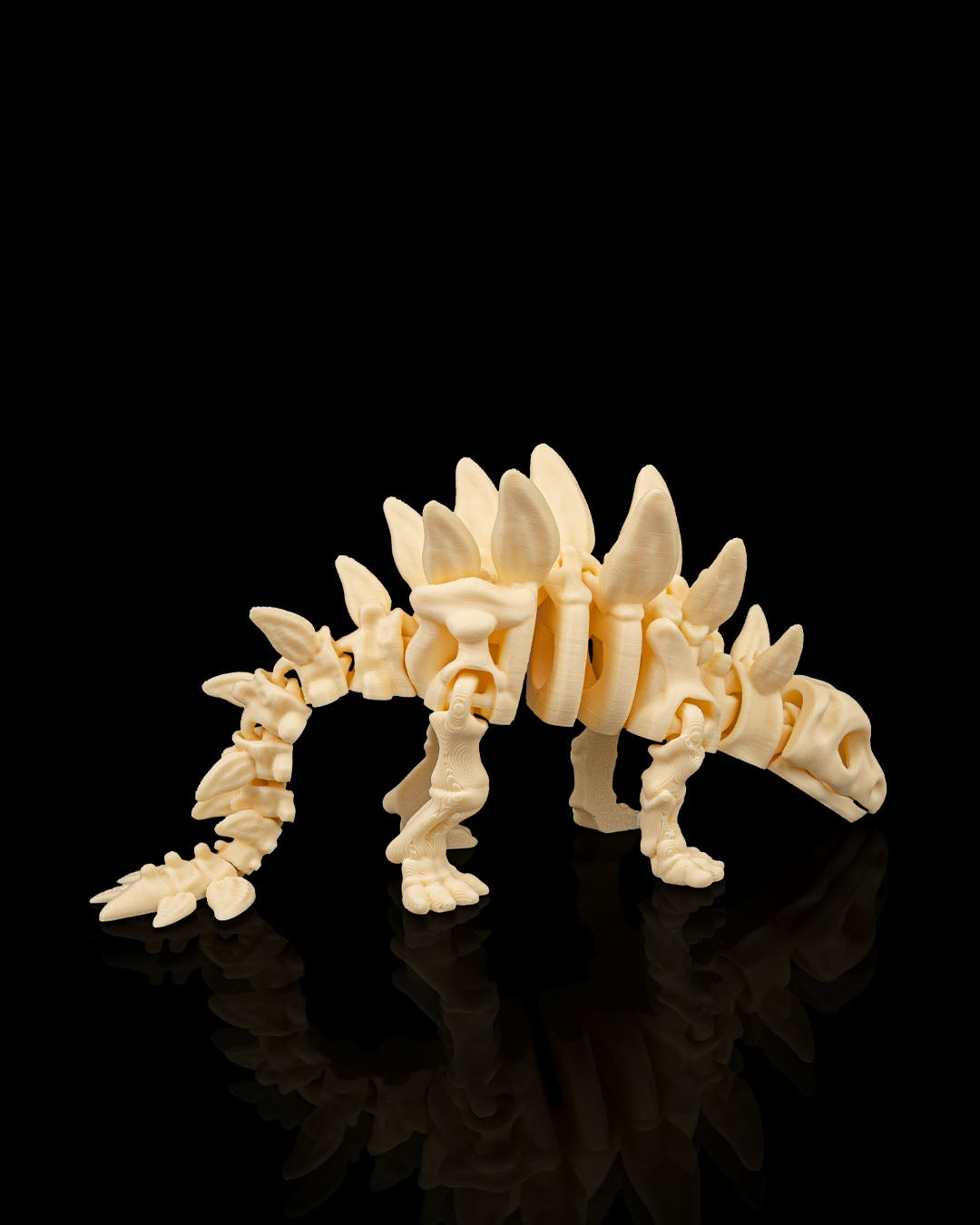Flexi Skeleton Stegosaurus – 3D Printed Articulated Dinosaur