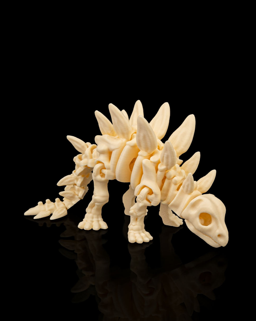 Flexi Skeleton Stegosaurus – 3D Printed Articulated Dinosaur