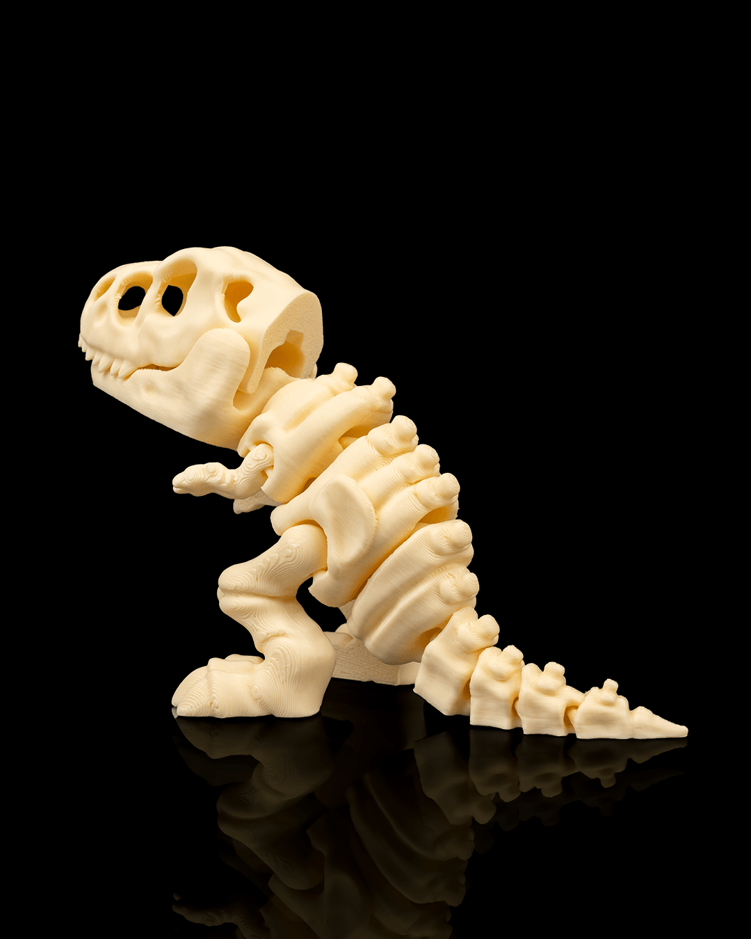 Flexi Skeleton T-Rex – 3D Printed Articulated Dinosaur