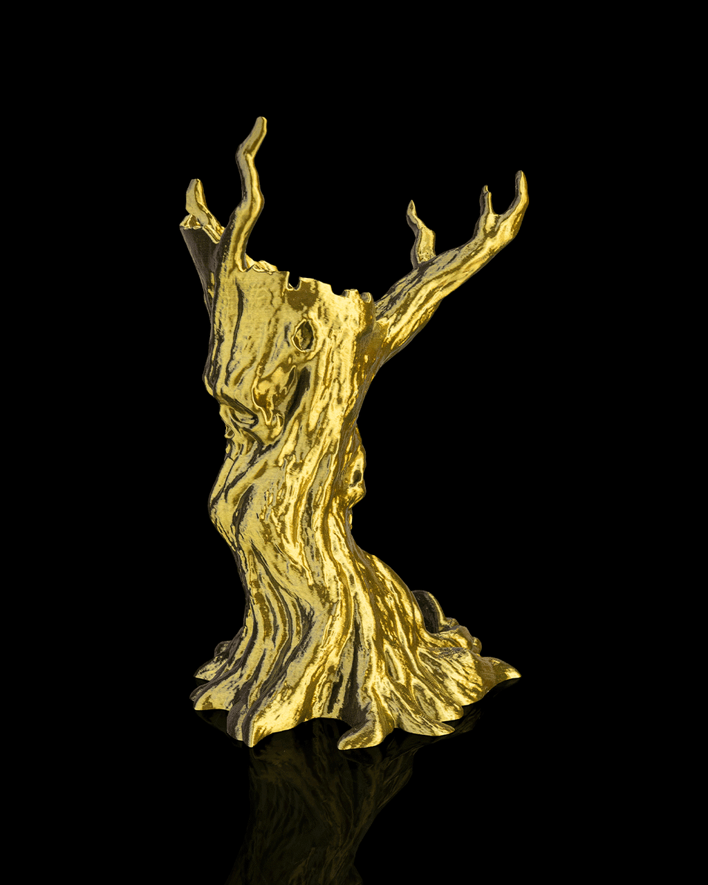 Dreadwood Dice Tower – Gnarled Treant 3D-Printed Dice Tower