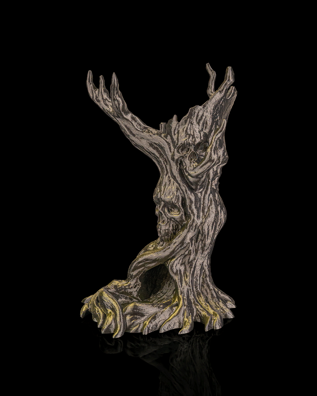 Dreadwood Dice Tower – Gnarled Treant 3D-Printed Dice Tower