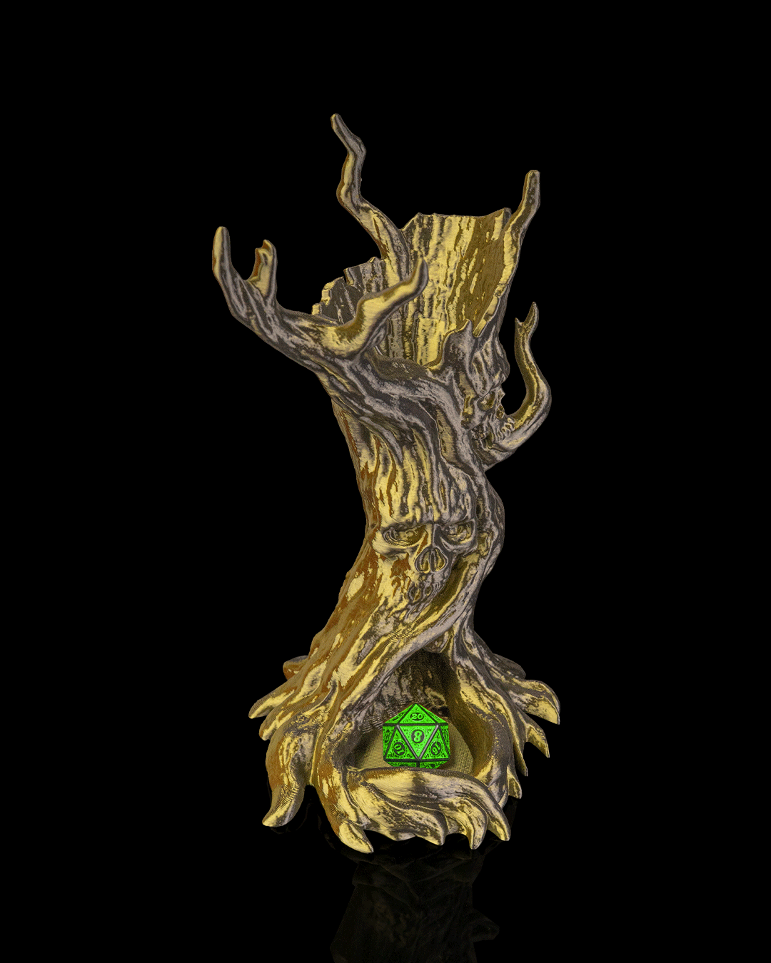Dreadwood Dice Tower – Gnarled Treant 3D-Printed Dice Tower