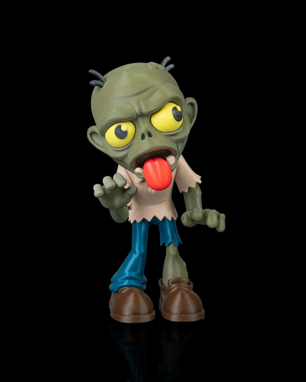 Zomblergh – 3D Printed Zombie Figure (7 in.)