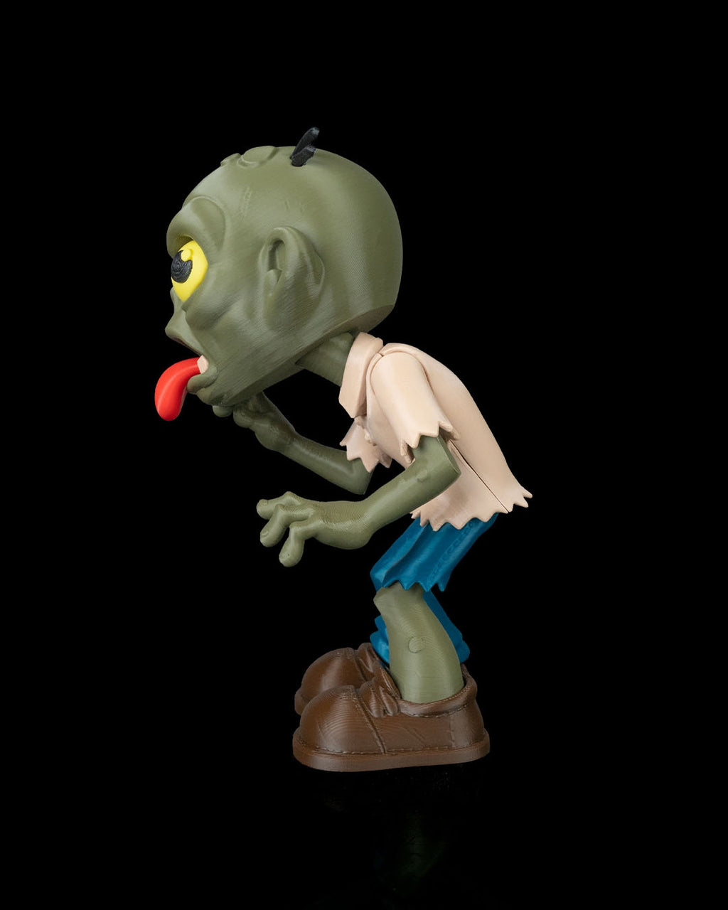 Zomblergh – 3D Printed Zombie Figure (7 in.)