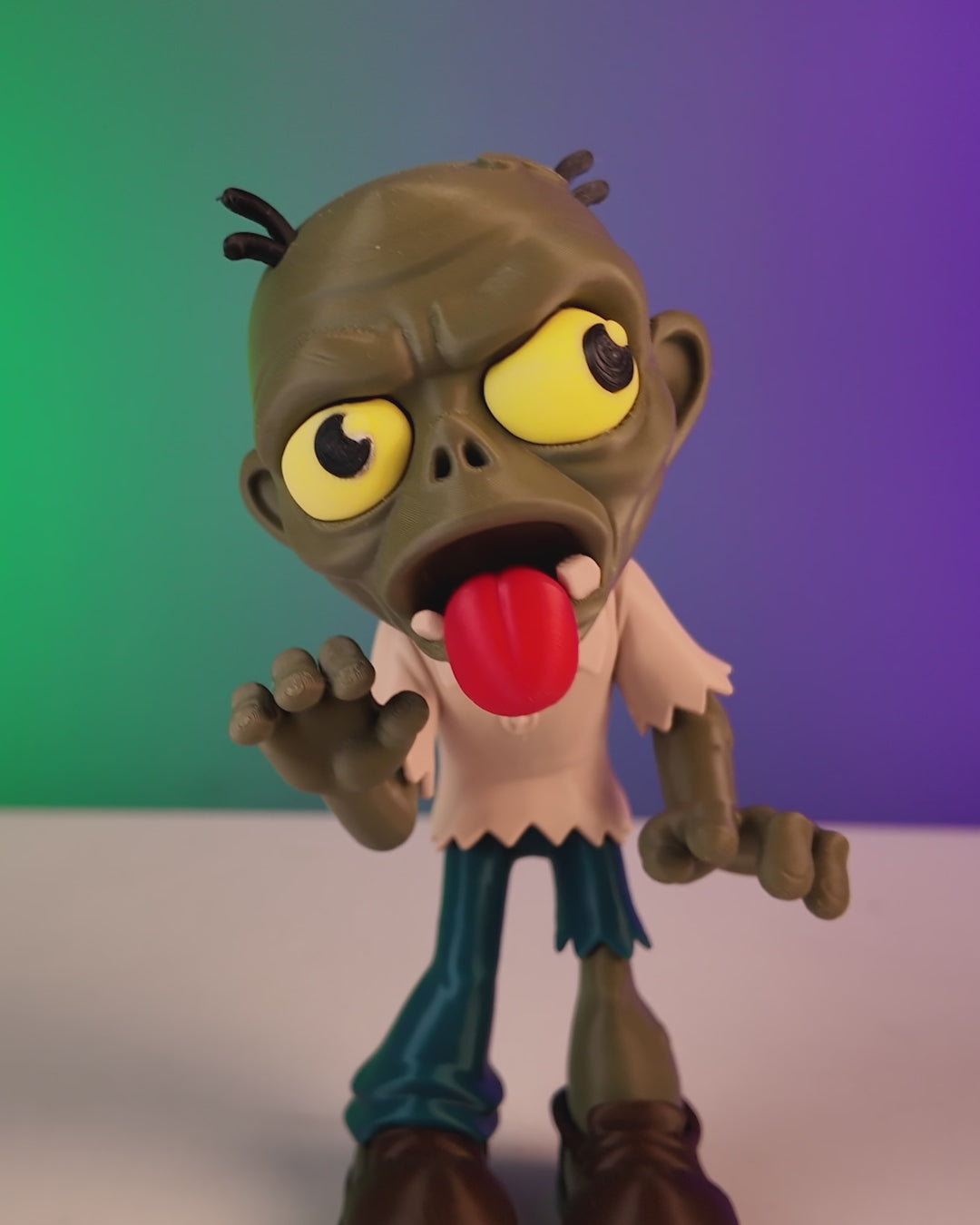 Zomblergh – 3D Printed Zombie Figure (7 in.)
