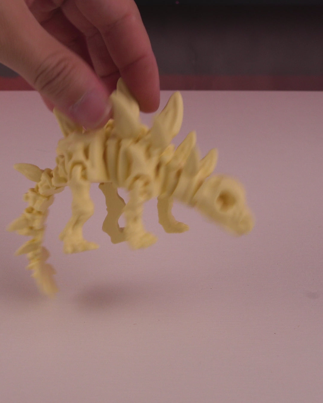 Flexi Skeleton Stegosaurus – 3D Printed Articulated Dinosaur